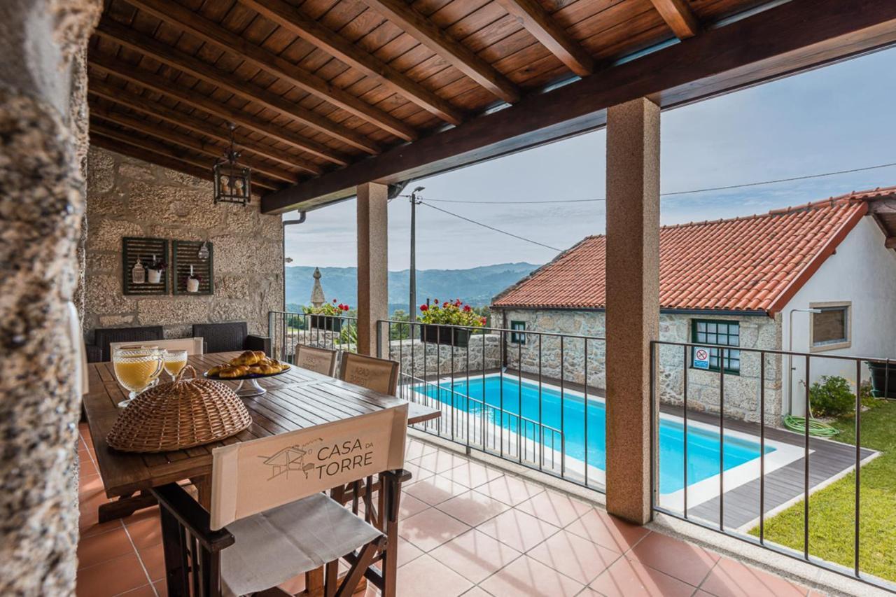 Casa Da Torre - Paraiso No Norte De Portugal Кабесейраш-ді-Башту Екстер'єр фото
